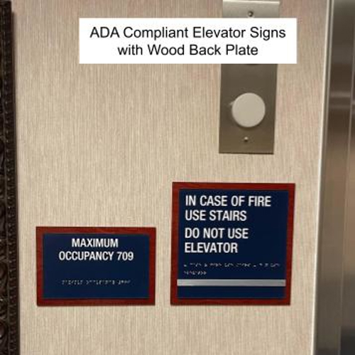 N. ADA Signs